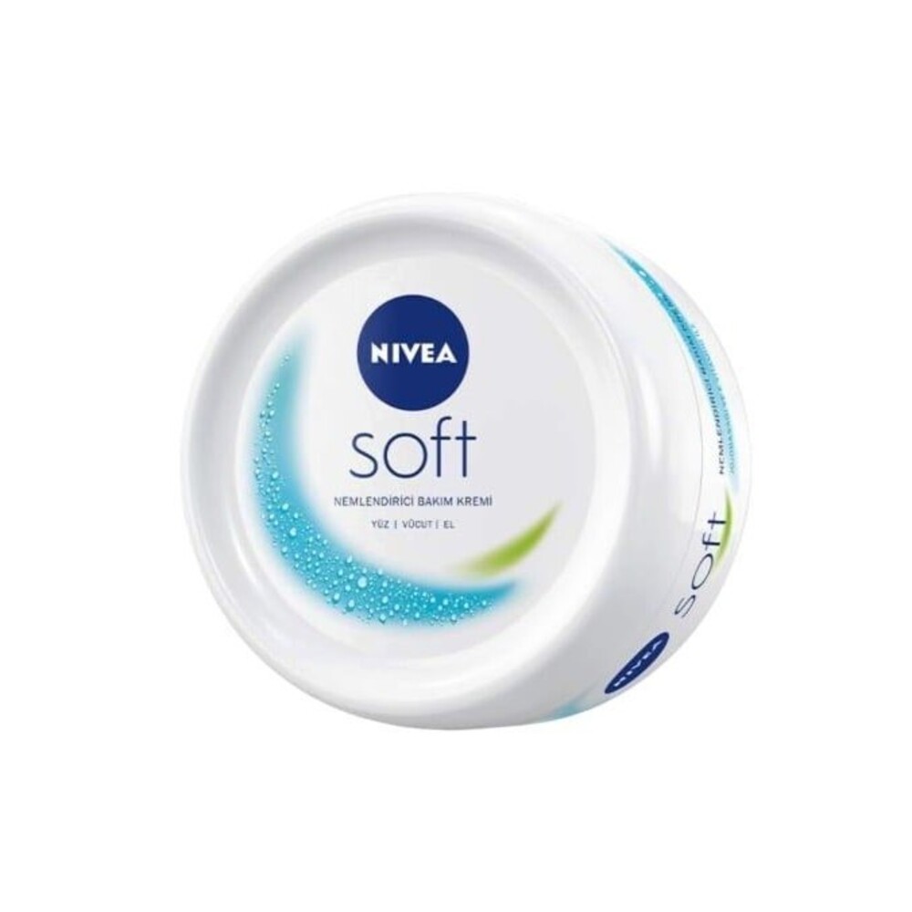 New SEALED NIVEA Soft Revitalizing Moisturizing Care Cream Face Body Hands 200mL